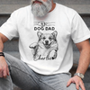 Custom Photo Unisex T-shirt, Premium T-shirt, Hoodie - Personalized Father's Day Gifts For Dog Cat Lovers, Dog Dad And Mom, Cat Owners - Tiny Paws Big Love