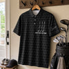 Custom All Over Print Polo Shirt - Personalized Father's Day Birthday Golf Gifts For Dad, Grandpa - Good Times And Tee Lines