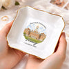 Custom Photo Jewelry Dish - Personalized Graduation Gifts For Him, Her - Campus Dreams Served Beautifully