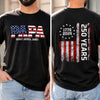 Custom T-shirt - Personalized America 250th Anniversary Gifts For Dad, Grandpa - Raised American Proud