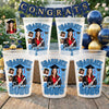 Custom Photo Graduation Cups - Personalized Graduation Gifts For Him, Her - Grad Party MVP Right Here