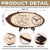Custom Rustic Wooden Clock - Personalized Anniversary Wedding Gifts For Husband And Wife, Him And Her - Annoying You Is My Love Language