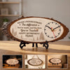 Custom Rustic Wooden Clock - Personalized Retirement Gifts For Women, Men - Your Next Chapter Starts Beautifully