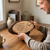 Custom Rustic Wooden Clock - Personalized Retirement Gifts For Women, Men - Your Next Chapter Starts Beautifully
