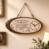 Custom Rustic Wooden Clock - Personalized Retirement Gifts For Women, Men - Your Next Chapter Starts Beautifully