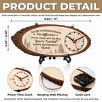 Custom Rustic Wooden Clock - Personalized Retirement Gifts For Women, Men - Your Next Chapter Starts Beautifully