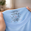 Custom Inside Neck Print T-Shirt - Personalized Anniversary Wedding Gifts For Husband And Wife, Him And Her - For The Wife Who Means Everything