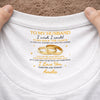 Custom Inside Neck Print T-Shirt - Personalized Anniversary Wedding Gifts For Husband And Wife, Him And Her - His Daily Reminder Of Forever
