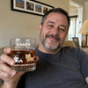 Custom Whiskey Glass - Personalized Father's Day Gifts For Dog Cat Lovers, Dog Dad And Mom, Cat Owners - Dad’s Little Boss