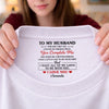 Custom Inside Neck Print T-Shirt - Personalized Anniversary Wedding Gifts For Husband And Wife, Him And Her -  His Daily Dose Of Love