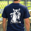 Custom Photo Unisex T-shirt - Personalized Father's Day Birthday Gifts For Dog Cat Lovers, Dog Dad And Mom, Cat Owners - Best Pet Dad Ever