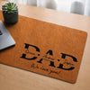 Custom Desk Mat -  Personalized Father's Day Birthday Gifts For Dad, Grandpa - Dad Mode Always Active