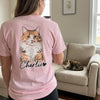 Custom Photo Unisex T-shirt - Personalized Father's Day Birthday Gifts For Dog Cat Lovers, Dog Dad And Mom, Cat Owners - Paws Made Me Happy