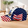 Custom Hat, All Over Print Classic Cap - Personalized America 250th Anniversary Gifts For Mom, Dad, Brother, Sister, Kids - Proud To Stand Together