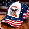 Custom Hat, All Over Print Classic Cap - Personalized America 250th Anniversary Gifts For Mom, Dad, Brother, Sister, Kids - Proud To Stand Together