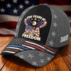 Custom Hat, All Over Print Classic Cap - Personalized America 250th Anniversary Gifts For Mom, Dad, Brother, Sister, Kids - Celebrating The Spirit Of America