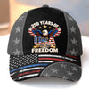 Custom Hat, All Over Print Classic Cap - Personalized America 250th Anniversary Gifts For Mom, Dad, Brother, Sister, Kids - Celebrating The Spirit Of America