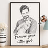 Custom Photo Vertical Poster - Personalized Mother's Day, Father's Day Gifts For Mom, Grandma, Dad, Grandpa - Roots Strong Love Endless