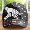 Custom Hat, All Over Print Classic Cap - Personalized Father's Day Gifts For Dad, Grandpa - Raised By A Legend