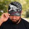 Custom Hat, All Over Print Classic Cap - Personalized Father's Day Gifts For Dad, Grandpa - Raised By A Legend