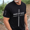 Custom T-Shirt - Personalized Father's Day Birthday Gifts For Dad, Grandpa - Man Of God