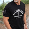 Custom T-Shirt - Personalized Father's Day Birthday Gifts For Dad, Grandpa - Fatherhood Is Kingdom Work