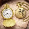 Custom Photo Pocket Watch - Personalized Father's Day Birthday Gifts For Dad, Grandpa - Dad Deserves The World