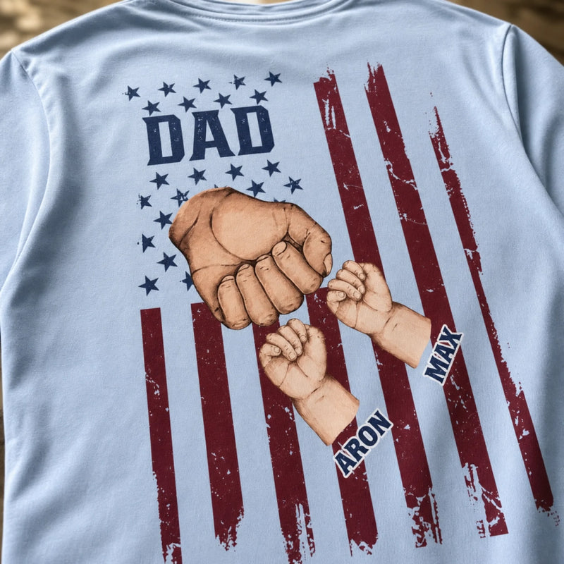 Custom Unisex T-shirt - Personalized Father's Day Birthday Gifts For Dad, Grandpa - Style Meets Sentiment