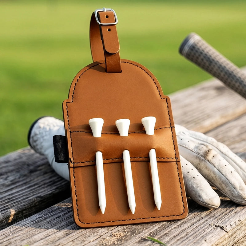 Custom Golf Bag Tag - Personalized Father's Day Birthday Golf Gifts For Dad, Grandpa - Swing Into Good Times