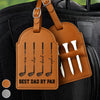Custom Golf Bag Tag - Personalized Father's Day Birthday Golf Gifts For Dad, Grandpa - Swing Into Good Times