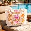 Custom Beach Bag - Personalized Summer Vacation And Travel Gifts For Teachers - Teacher Off Duty