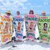 Custom Beach Towel - Personalized Summer Vacation And Travel Gifts For Teachers - Summer Club Roll Call