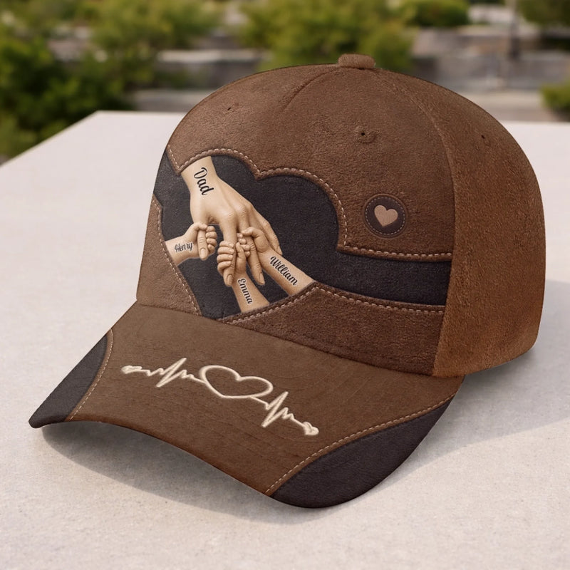 Custom Hat, All Over Print Classic Cap - Personalized Father's Day Gifts For Dad, Grandpa - Legendary Since Day One