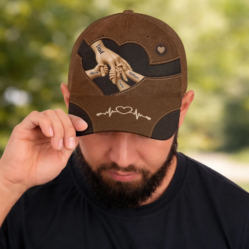 Custom Hat, All Over Print Classic Cap - Personalized Father's Day Gifts For Dad, Grandpa - Legendary Since Day One