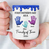 Custom 3D Inflated Effect Printed Mug - Personalized Father's Day Birthday Gifts For Mom, Dad, Kids - Family Makes Everything Better