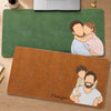 Custom Photo Desk Mat -  Personalized Father's Day Birthday Gifts For Dad, Grandpa - Success Starts With Family