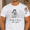 Custom Photo Unisex T-shirt, Premium T-shirt, Hoodie - Personalized Mother's Day, Father's Day Gifts For Mom, Grandma, Dad, Grandpa - Built On Love And Laughter