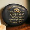 Custom Printed Rock - Personalized Anniversary Wedding Gifts For Husband And Wife, Him And Her - Still Rocking This Love Story