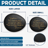 Custom Printed Rock - Personalized Anniversary Wedding Gifts For Husband And Wife, Him And Her - Earlier You, Longer Us