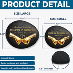 Custom Printed Rock - Personalized Anniversary Wedding Gifts For Husband And Wife, Him And Her - Love Sealed With Pinky Promises