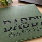 Custom Desk Mat -  Personalized Father's Day Birthday Gifts For Dad, Grandpa - Dad Mode Always Active