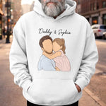 Custom Photo T-shirt, Hoodie - Personalized Father's Day, Baby Shower, Gender Reveal Gifts For New Moms, New Dads, New Parents - Our Little Miracle Has Arrived