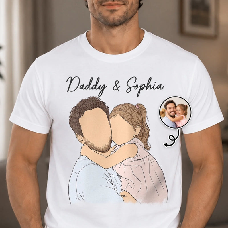 Custom Photo T-shirt, Hoodie - Personalized Father's Day, Baby Shower, Gender Reveal Gifts For New Moms, New Dads, New Parents - Our Little Miracle Has Arrived