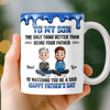 Custom 3D Inflated Effect Printed Mug - Personalized Father's day Birthday Gifts For Son, Dad, Mom - Strong Roots Strong Family