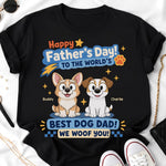 Custom Unisex T-shirt, Hoodie - Personalized Father's Day Birthday Gifts For Dog Lovers, Dog Dad - Pawther Of The Year