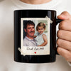 Custom Photo Black Mug - Personalized Father's Day Birthday Gifts For Dad, Grandpa - Built By Dad’s Love