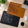 Custom Charging Mat - Personalized Father's Day Birthday Gifts For Dad, Grandpa - Dad Mode Fully Charged