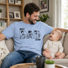 Custom Photo T-shirt, Hoodie - Personalized Father's Day Birthday Gifts For Dad, Grandpa - Best Dad In The World