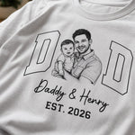 Custom Photo Unisex T-shirt, Premium T-shirt, Hoodie - Personalized Mother's Day, Father's Day Gifts For Mom, Grandma, Dad, Grandpa - Built On Love And Laughter