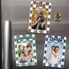 Custom Photo Acrylic Fridge Magnet - Personalized Father's Day Birthday Gifts For Dad, Grandpa - The Heart Of The Family
